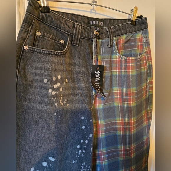 DOLLS KILL~Current Mood~ Too Punk Denim Jeans - Picture 4 of 9